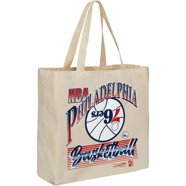 Sac fourre-tout graphique Mitchell & Ness Philadelphia 76ers pour femme