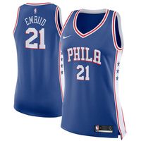 Women's Nike Joel Embiid Royal Philadelphia 76ers Swingman - Jersey Icon Edition