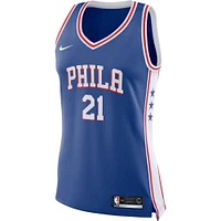Women's Nike Joel Embiid Royal Philadelphia 76ers Swingman - Jersey Icon Edition