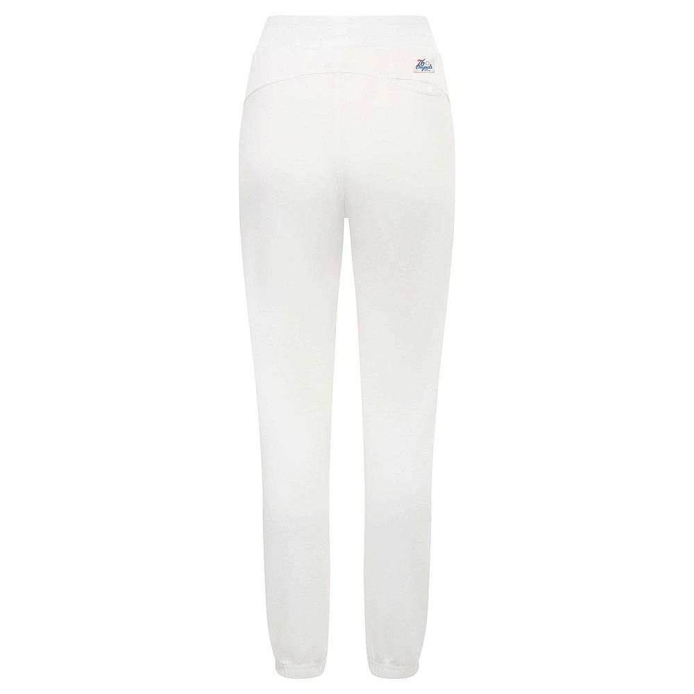 Pantalon de survêtement Femme Sportiqe Crème Philadelphia 76ers 2022/23 City Edition '76 Originals'