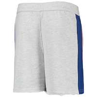 Short Wingback gris chiné pour jeunes des Philadelphia 76ers