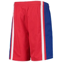 Youth Mitchell & Ness Red Philadelphia 76ers 1996 Hardwood Classics 75th Anniversary Swingman Shorts