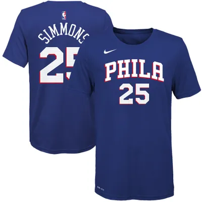 Youth Nike Ben Simmons White Philadelphia 76ers Swingman Jersey