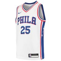 Youth Nike Ben Simmons White Philadelphia 76ers Swingman Jersey