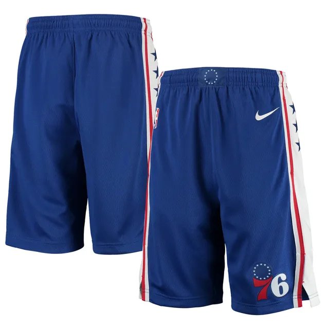 Houston Rockets Nike Youth 2020/21 City Edition Swingman Shorts - Blue