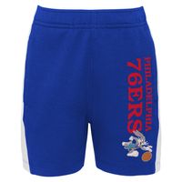 Youth Royal Philadelphia 76ers Space Jam 2 Slam Dunk Mesh Shorts