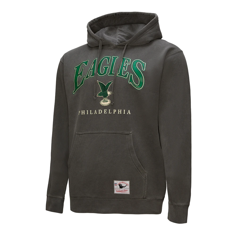 Mitchell & Ness  Gray Philadelphia Eagles Slot Pullover Hoodie