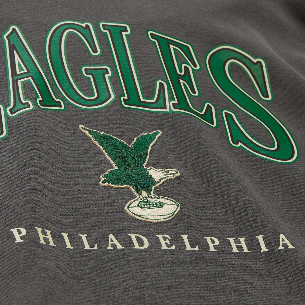 Mitchell & Ness  Gray Philadelphia Eagles Slot Pullover Hoodie