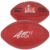 A.J. Brown Philadelphia Eagles Autographed Super Bowl LIX Wilson Duke Football