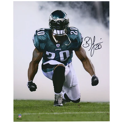Brian Dawkins Philadelphia Eagles Autographed 16" x 20" Smoke Entrance Photograph