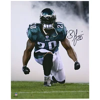 Brian Dawkins Philadelphia Eagles Autographed 16" x 20" Smoke Entrance Photograph
