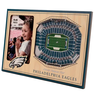 Philadelphia Eagles 3D StadiumViews Picture Frame - Brown