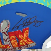 Cooper DeJean Philadelphia Eagles Autographed Super Bowl LIX Riddell Speed Mini Helmet
