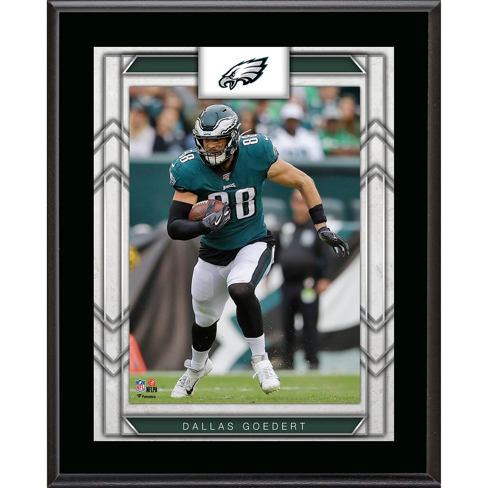 Dallas Goedert Philadelphia Eagles 10.5" x 13" Player Sublimated Plaque