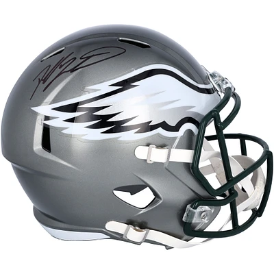 Dallas Goedert Philadelphia Eagles Dédicacé Riddell Flash Speed ​​Replica Casque