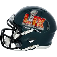 Dallas Goedert Philadelphia Eagles Autographed Super Bowl LIX Champions Riddell Logo Speed Mini Helmet