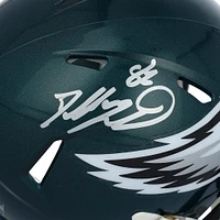 Dallas Goedert Philadelphia Eagles Autographed Super Bowl LIX Champions Riddell Logo Speed Mini Helmet