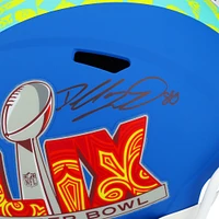Dallas Goedert Philadelphia Eagles Autographed Super Bowl LIX Riddell Speed Replica Helmet