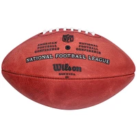 Ballon de football professionnel en couleur signé Wilson Duke par Dallas Goedert et Philadelphia Eagles