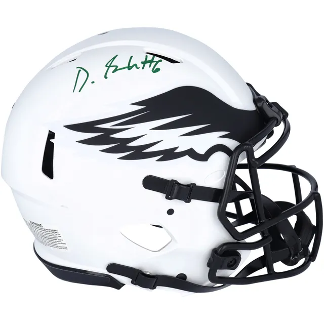 DeVonta Smith Philadelphia Eagles Autographed Riddell Speed