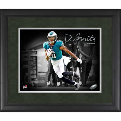 DeVonta Smith Philadelphia Eagles Unsigned Action Spotlight Photograph