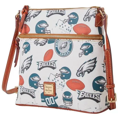 Women's Dooney & Bourke Philadelphia Eagles Triple-Zip Crossbody Bag