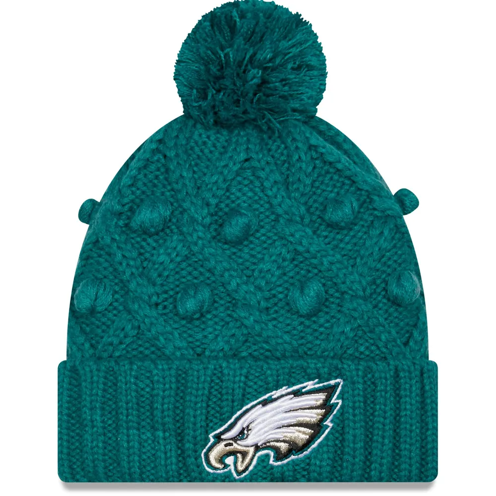 Eagles Beanie / Pom Pom Beanie / 1970s Philadelphia Eagles NFL 