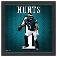 Lids Jalen Hurts Philadelphia Eagles Highland Mint 13 x 13 Impact Jersey  Frame