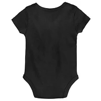 Infant Black Philadelphia Eagles Super Bowl LIX Champions Stack Bodysuit