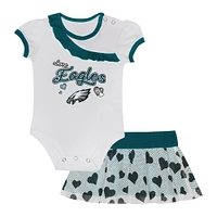 Infant  Philadelphia Eagles Love My Team Bodysuit & Skirt Set