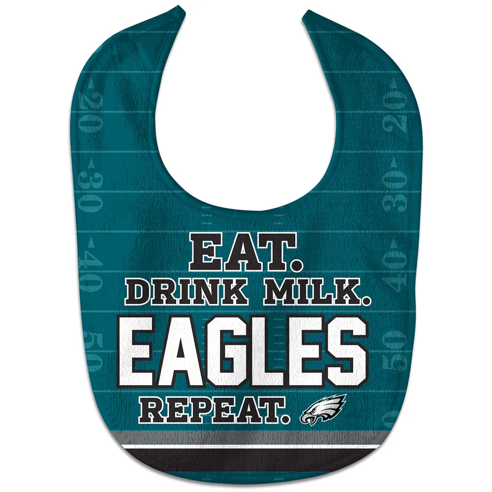 Infant WinCraft Philadelphia Eagles Eat. Drink. Repeat. All-Pro Bib