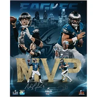 Jalen Hurts & Nick Foles Philadelphia Eagles Autographed 16" x 20" Super Bowl MVPs Photograph
