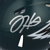 Jalen Hurts Philadelphia Eagles Autographed Super Bowl LIX Champions Riddell Logo Speed Mini Helmet