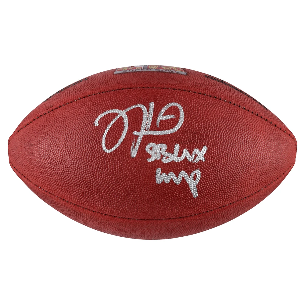Jalen Hurts Philadelphia Eagles Autographed Super Bowl LIX Football with "SB LIX MVP" Inscription