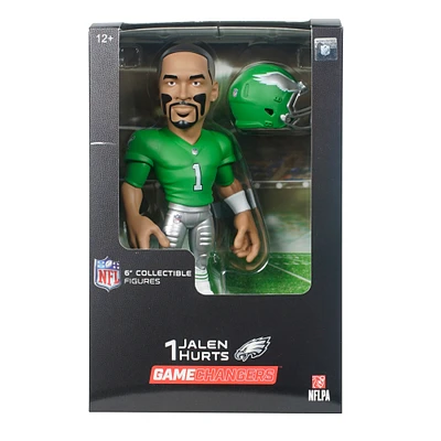 Jalen Hurts Philadelphia Eagles Kelly Green Alternate Jersey 6" Vinyl Figurine - Fanatics Exclusive - Look for Rare Solid Color Variants