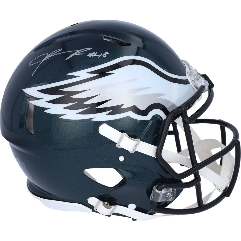 Jalen Reagor Philadelphia Eagles Autographed Riddell Speed Mini Helmet