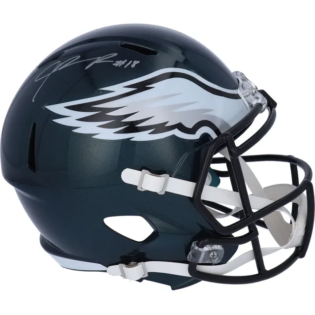 JALEN HURTS Autographed Philadelphia Eagles Mini Speed Helmet