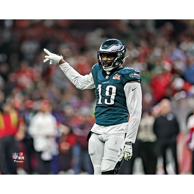 Josh Sweat Philadelphia Eagles Unsigned Super Bowl LIX Celebration vs. Kansas City Chiefs Photograph