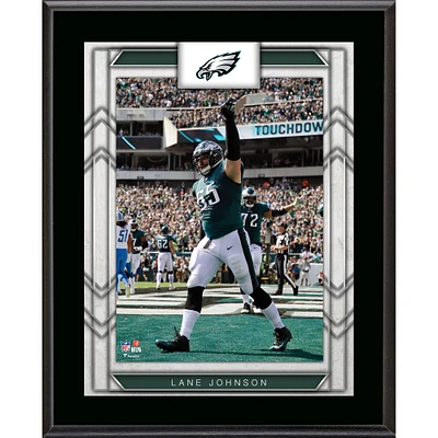 Lane Johnson Philadelphia Eagles 10.5" x 13" Player Sublimated Plaque