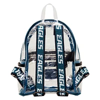 Loungefly Philadelphia Eagles Clear Mini Backpack