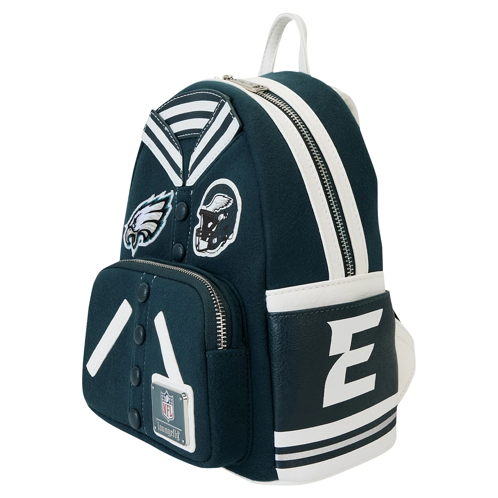 Loungefly Philadelphia Eagles Varsity Mini Backpack