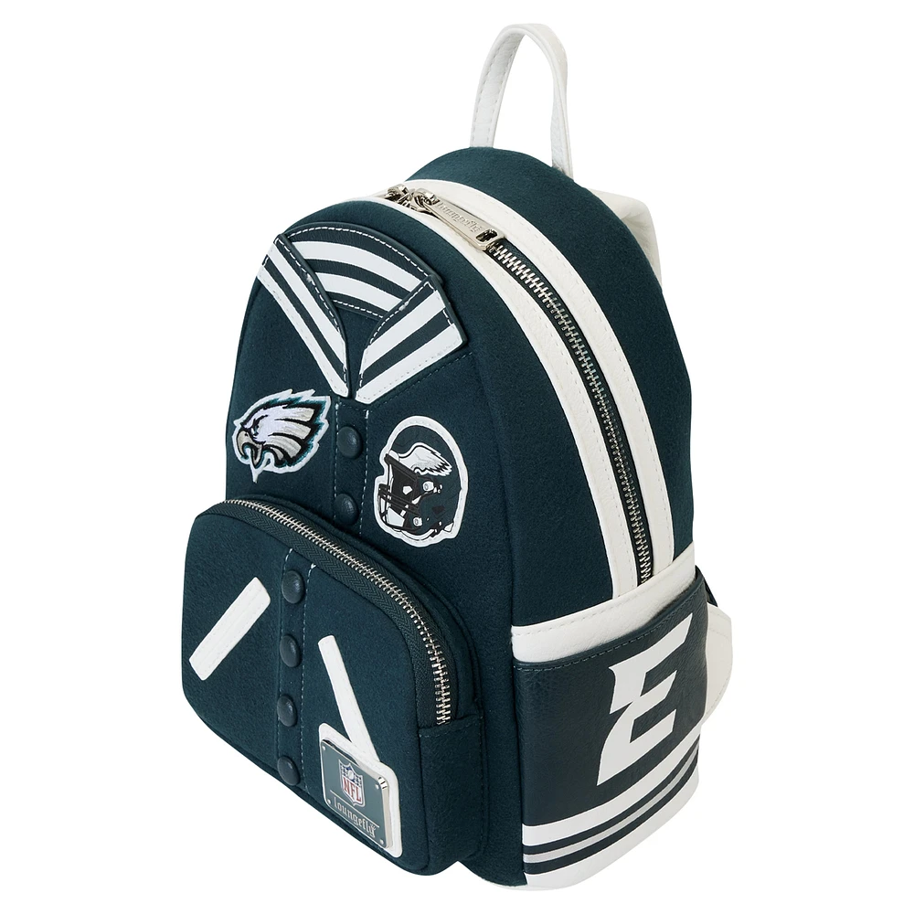 Loungefly Philadelphia Eagles Varsity Mini Backpack