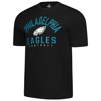 T-shirt noir pour hommes Fanatics Philadelphia Eagles