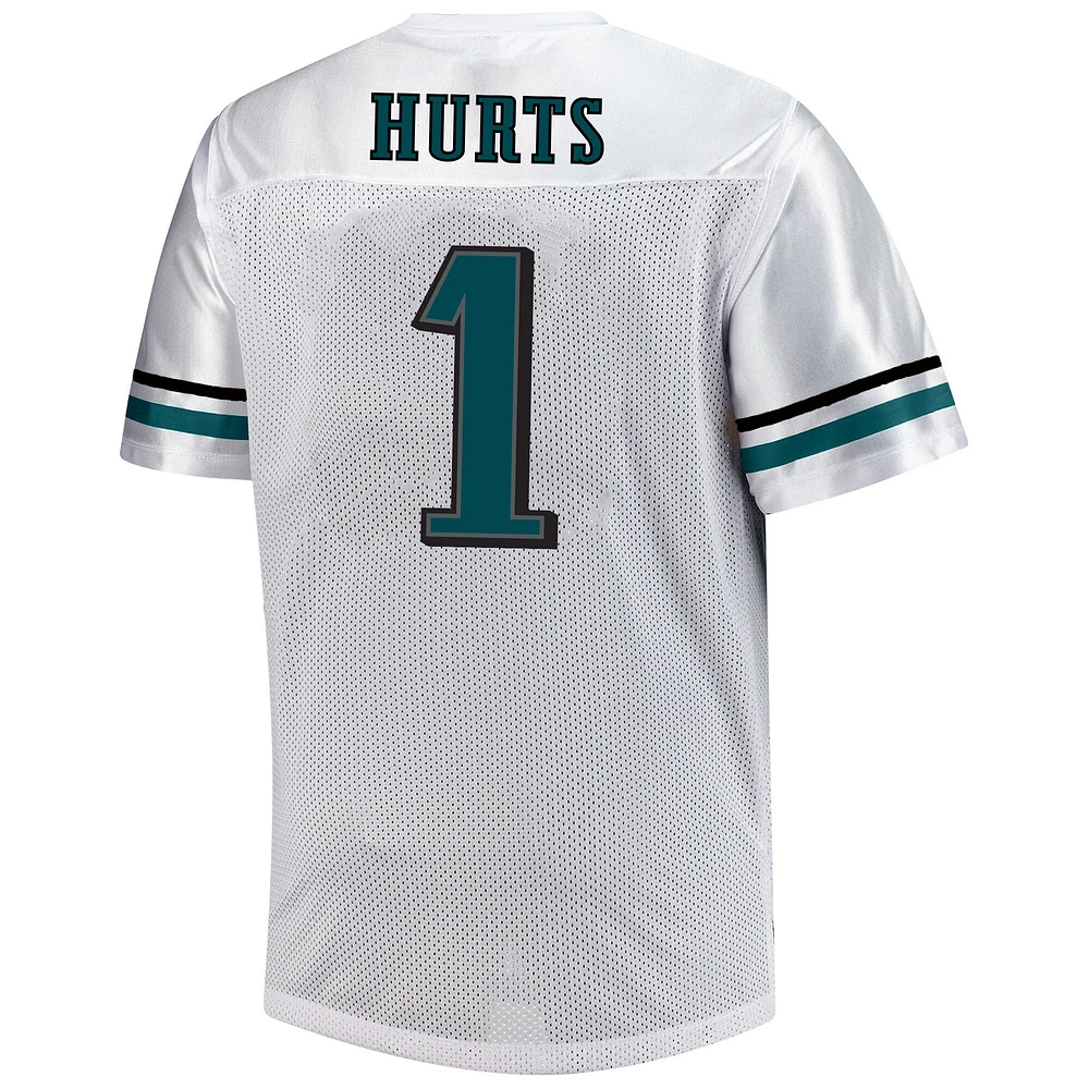 Maillot à col en V blanc pour hommes Fanatics Jalen Hurts des Eagles de Philadelphie, grande taille