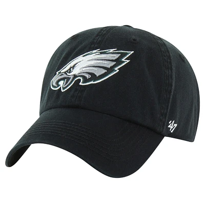 Casquette ajustée '47 noire pour hommes des Eagles de Philadelphie Classic Franchise