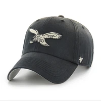 Casquette ajustable Dusted Relaxed Clean Up noire Philadelphia Eagles '47 pour homme