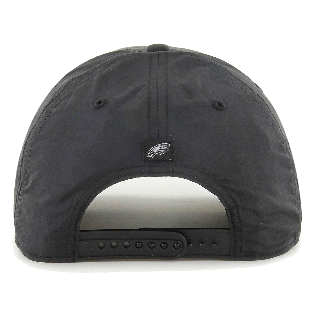 Men's '47 Black Philadelphia Eagles Fairway Hitch brrr Adjustable Hat