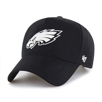Men's '47 Black Philadelphia Eagles Foundation Offside Adjustable Hat