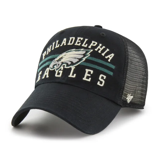 47 Brand Black Philadelphia Eagles Altitude Ii Mvp Trucker