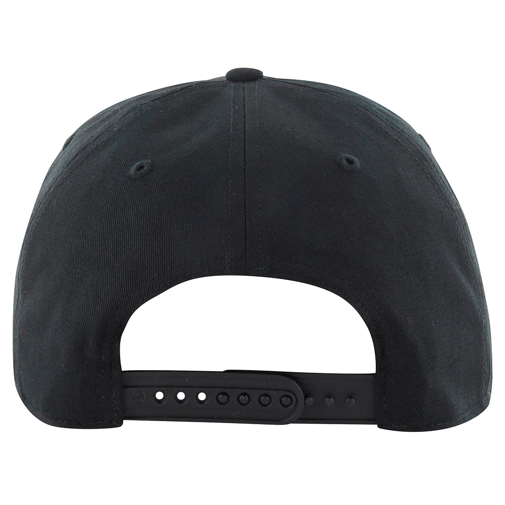 Men's '47 Black Philadelphia Eagles Hitch Adjustable Hat